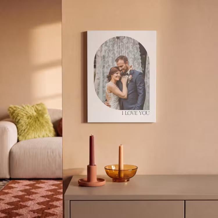 Akoestisch schilderij - I Love You - Beeld — 2