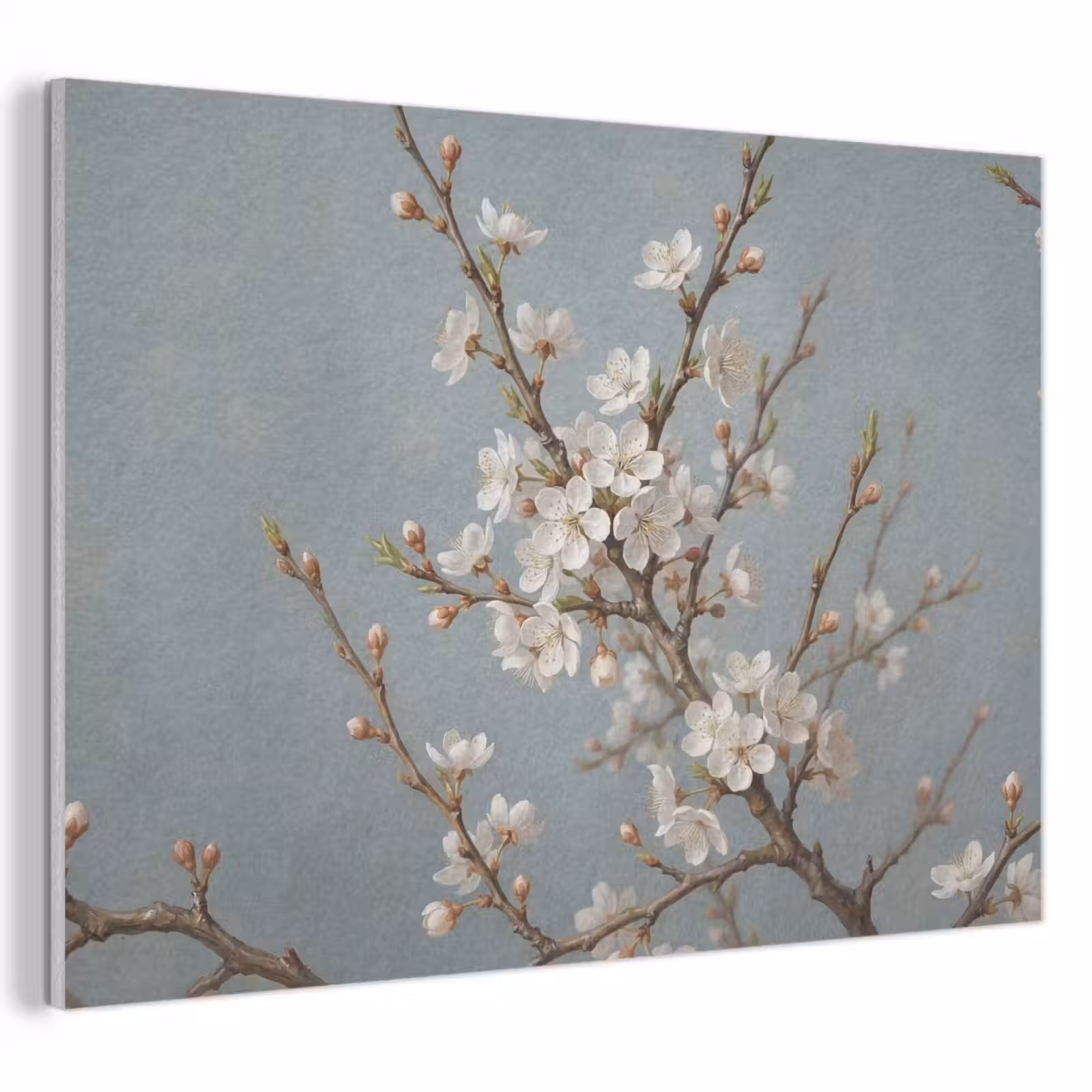 Akoestisch schilderij - Botanisch - Stilleven - Blauw — 1