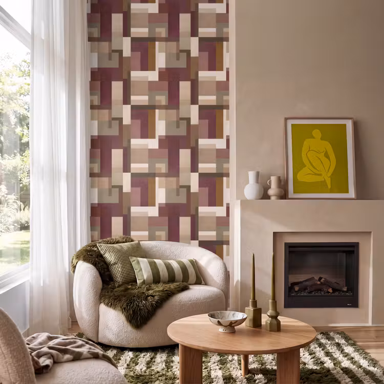 Behang - Modern - Geometrie - Kleurrijk — 1