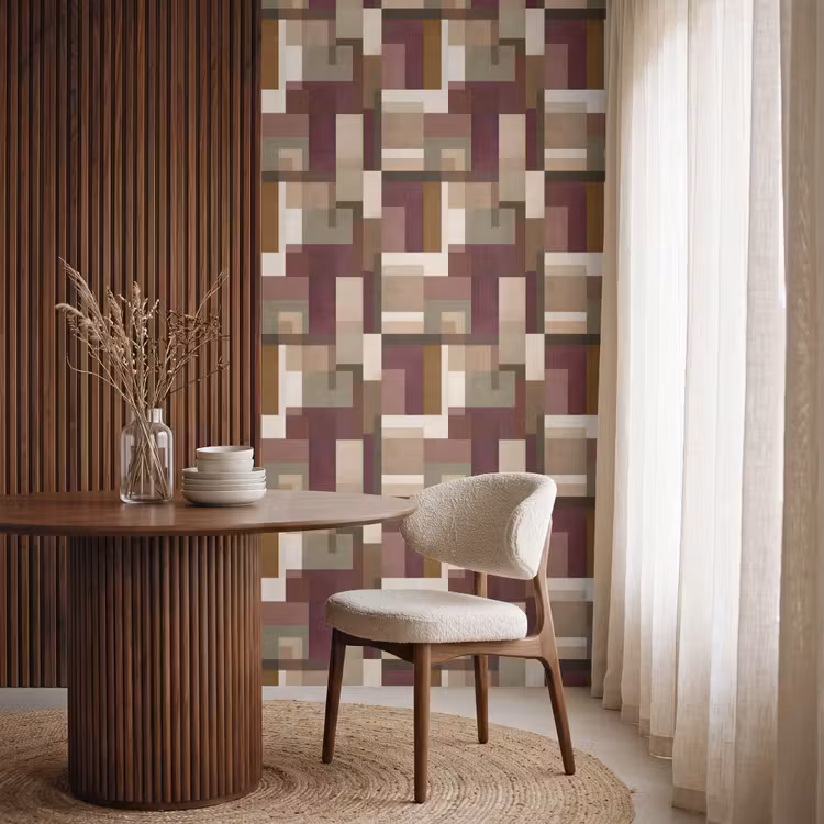 Behang - Modern - Geometrie - Kleurrijk — 4