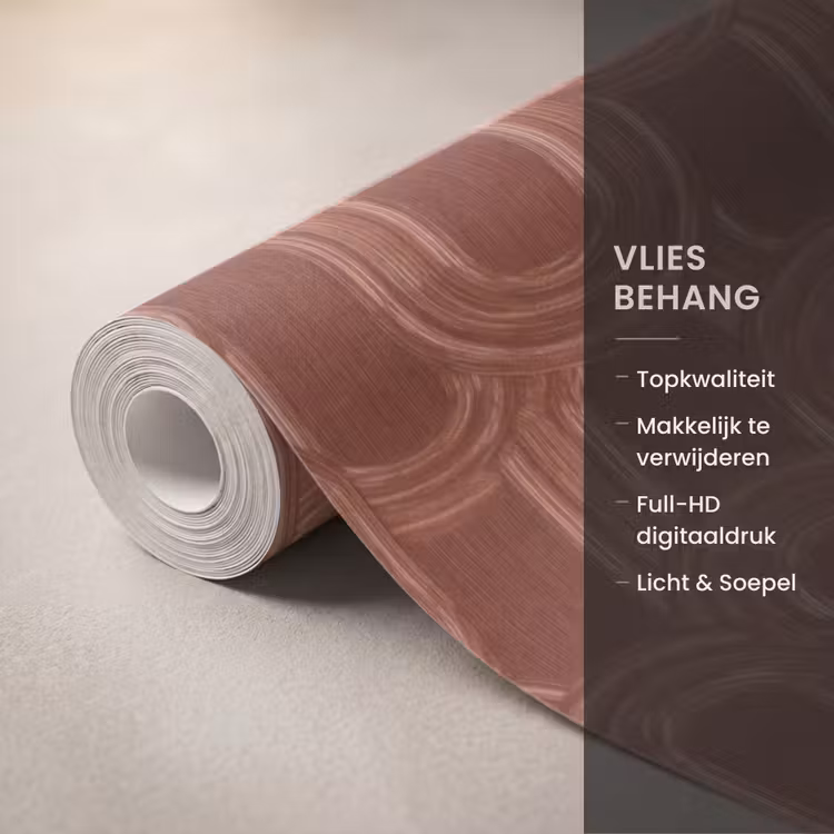 Behang - Abstract - Textuur - Bruin — 3