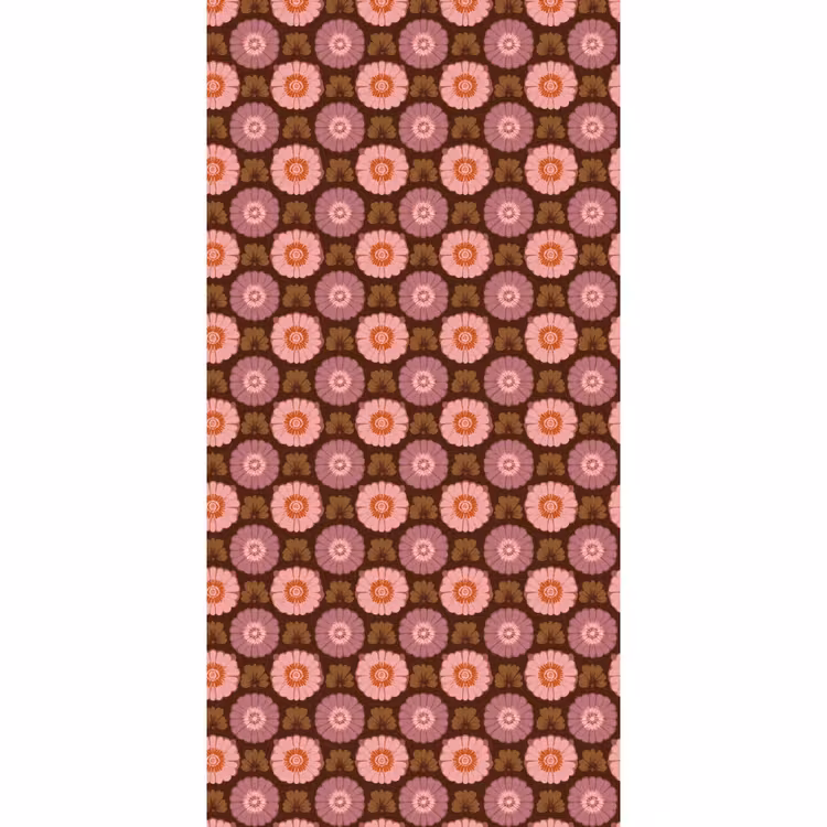 Behang - Retro - Madelief - Roze — 2