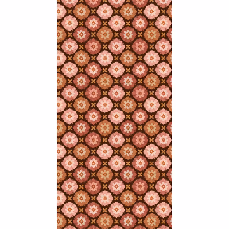 Behang - Geometrisch - Bloemen - Kleurrijk β 2