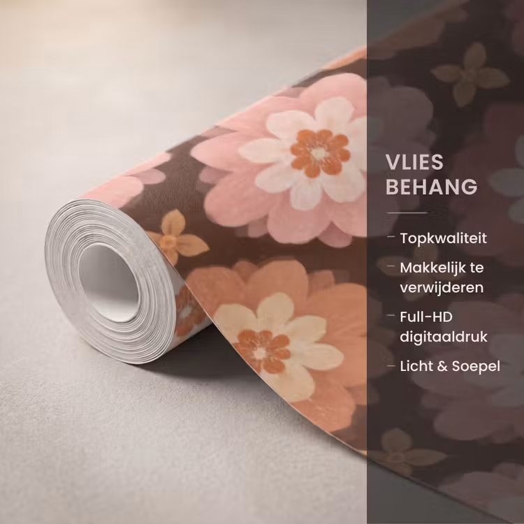 Behang - Geometrisch - Bloemen - Kleurrijk β 3