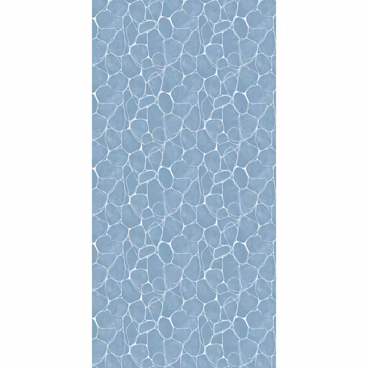 Behang - Organisch - Patroon - Blauw — 2
