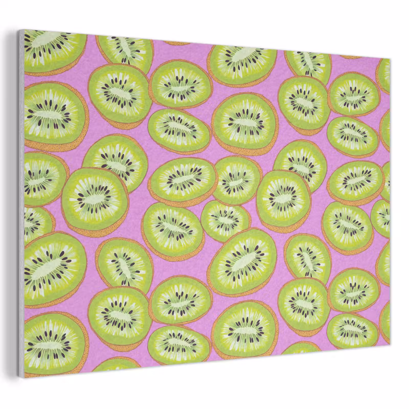 Akoestisch schilderij - Kiwi - Speels - Groen — 1