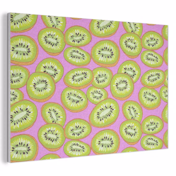 Akoestisch schilderij - Kiwi - Speels - Groen — 1
