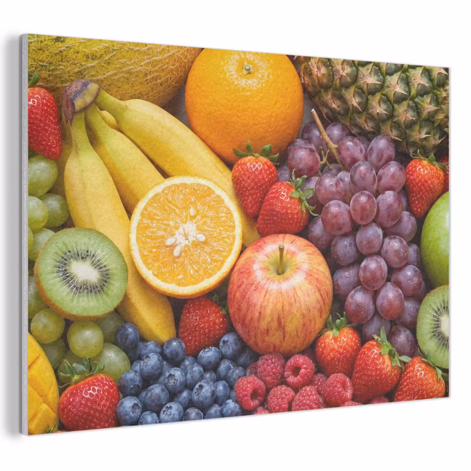 Akoestisch schilderij - Eten - Fruit - Vers - Kleurrijk - Voeding — 1