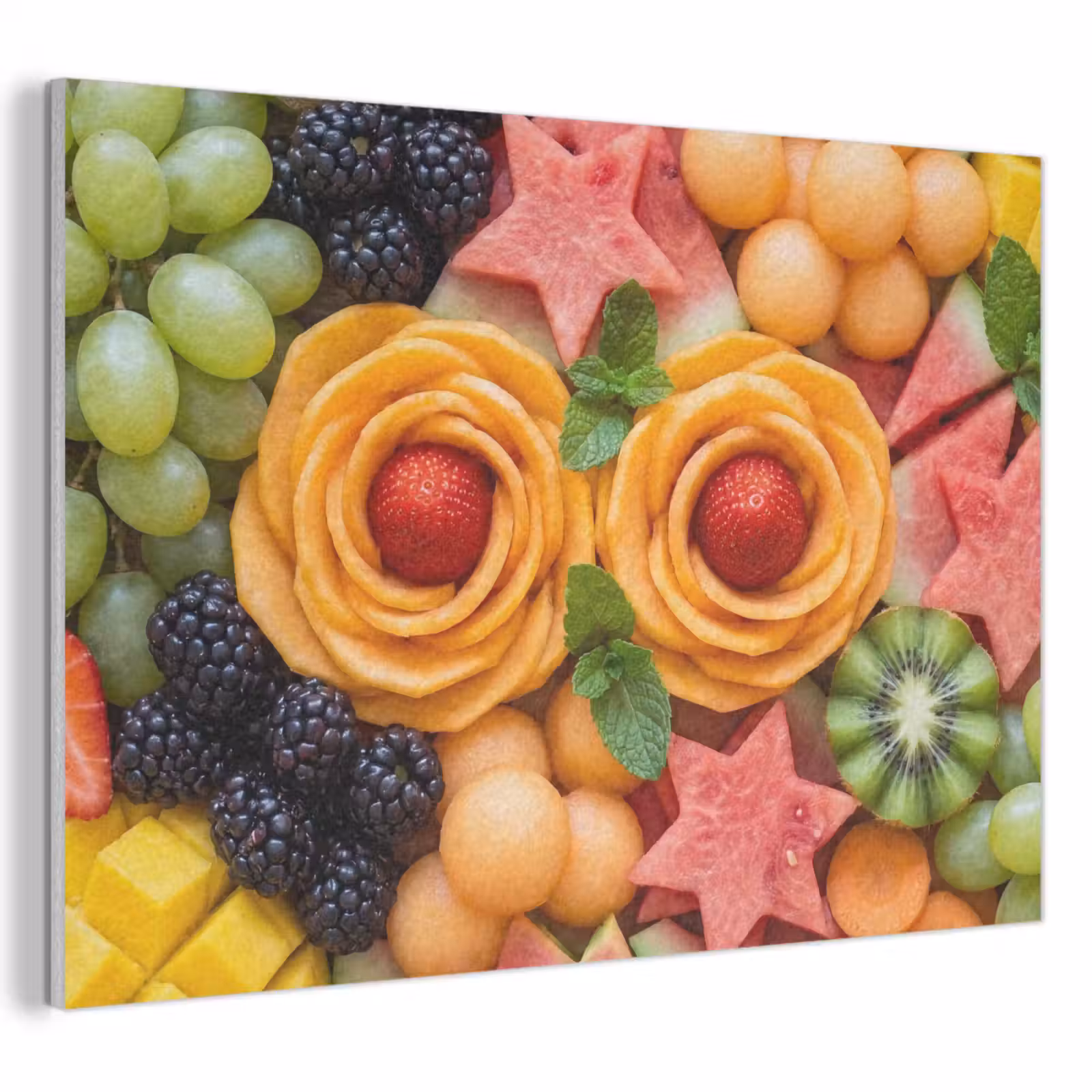 Akoestisch schilderij - Fruit - Variatie - Kleurrijk - Vers - Eten — 1
