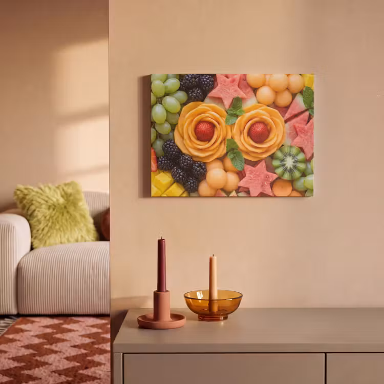 Akoestisch schilderij - Fruit - Variatie - Kleurrijk - Vers - Eten — 2