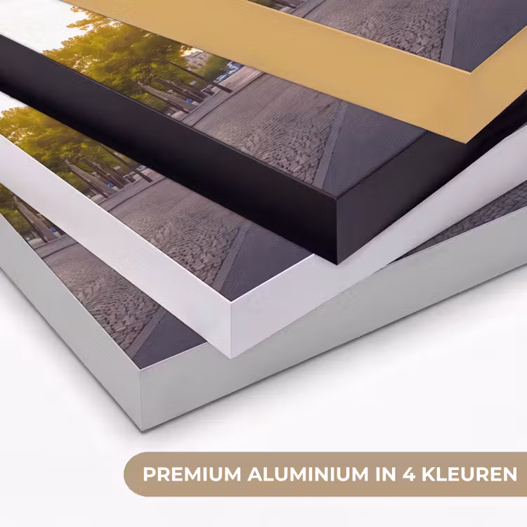 Art Frame - Monument - Parijs - Zonsondergang - Architectuur - Goud — 2