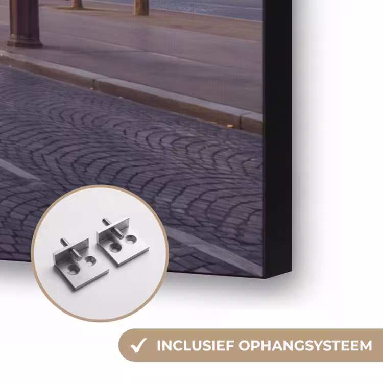 Art Frame - Monument - Parijs - Zonsondergang - Architectuur - Goud — 6