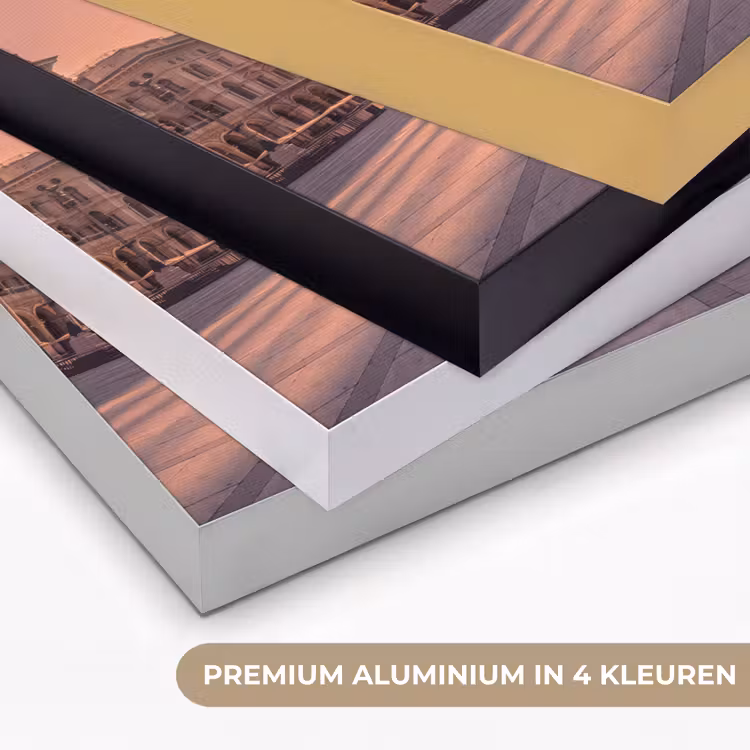 Art Frame - Architectuur - Milaan - Plein - Zonsopgang - Oranje — 2