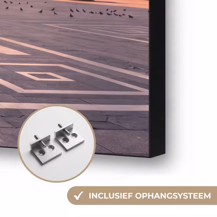 Art Frame - Architectuur - Milaan - Plein - Zonsopgang - Oranje — 6