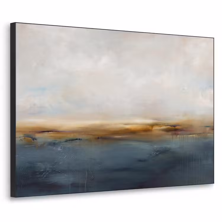 Art Frame - Abstract Landschap Zee Wolken