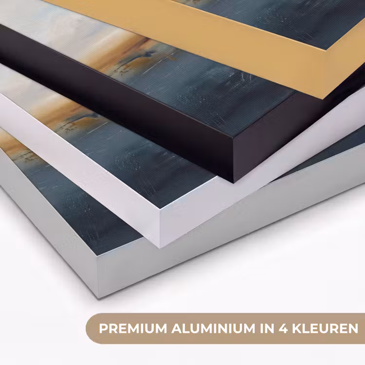 Art Frame - Abstract Landschap Zee Wolken — 2