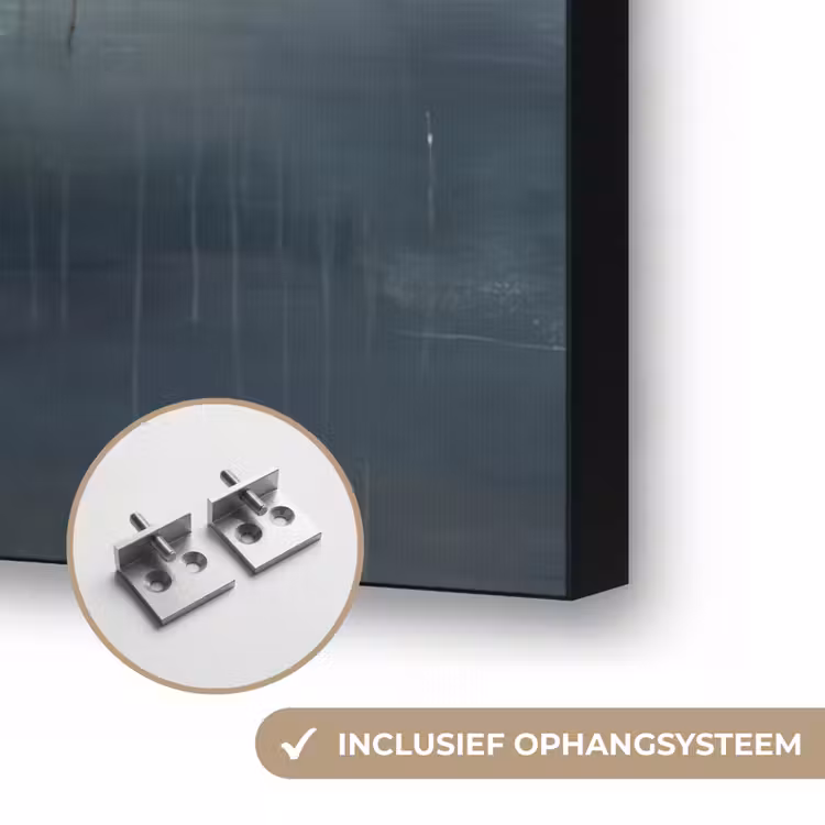 Art Frame - Abstract Landschap Zee Wolken — 6
