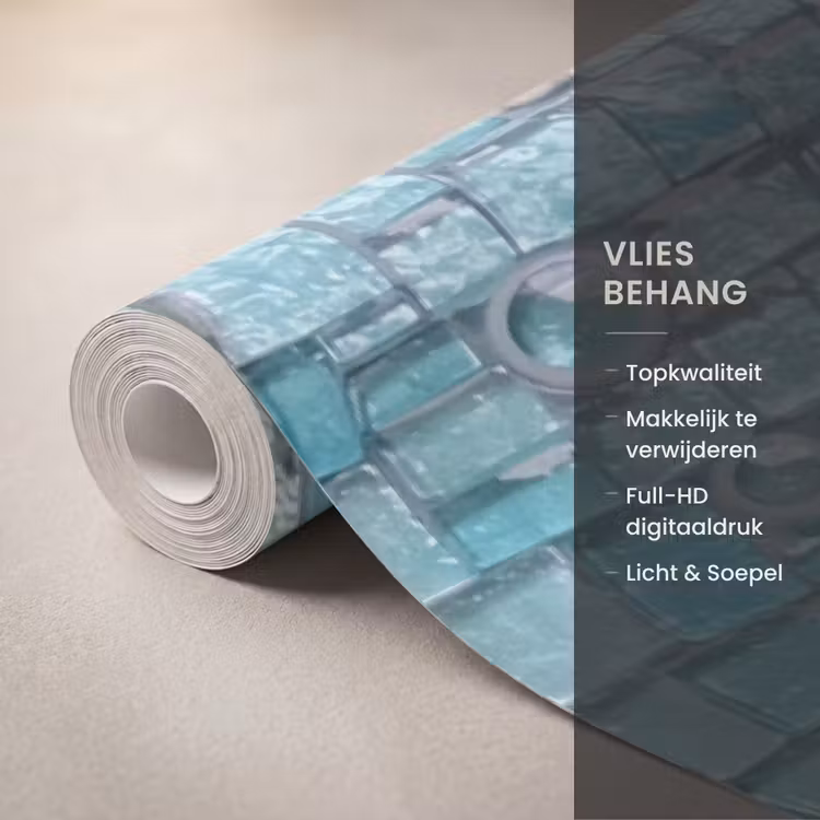 Behang - Vis - Mozaïek - Onderwater - Kleurrijk - Dieren — 3