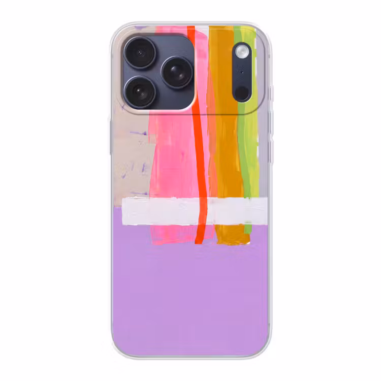 Telefoonhoesje Softcase - Abstract - Kleurrijk - Vormen - Modern - Kunst — 1