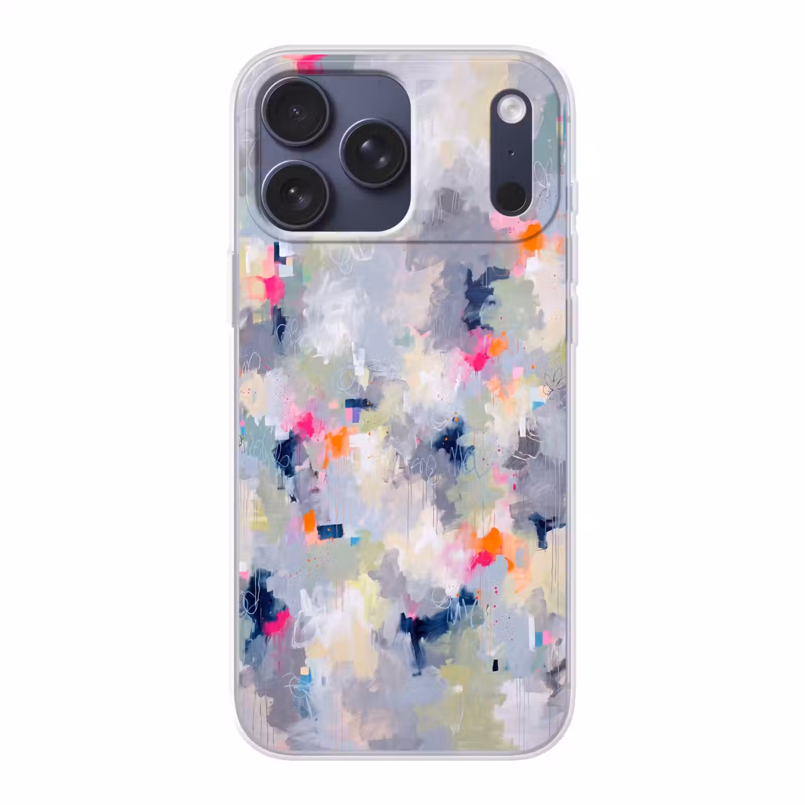 Telefoonhoesje Softcase - Abstract - Kleurrijk - Modern - Kunst — 1