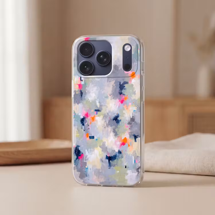 Telefoonhoesje Softcase - Abstract - Kleurrijk - Modern - Kunst — 3