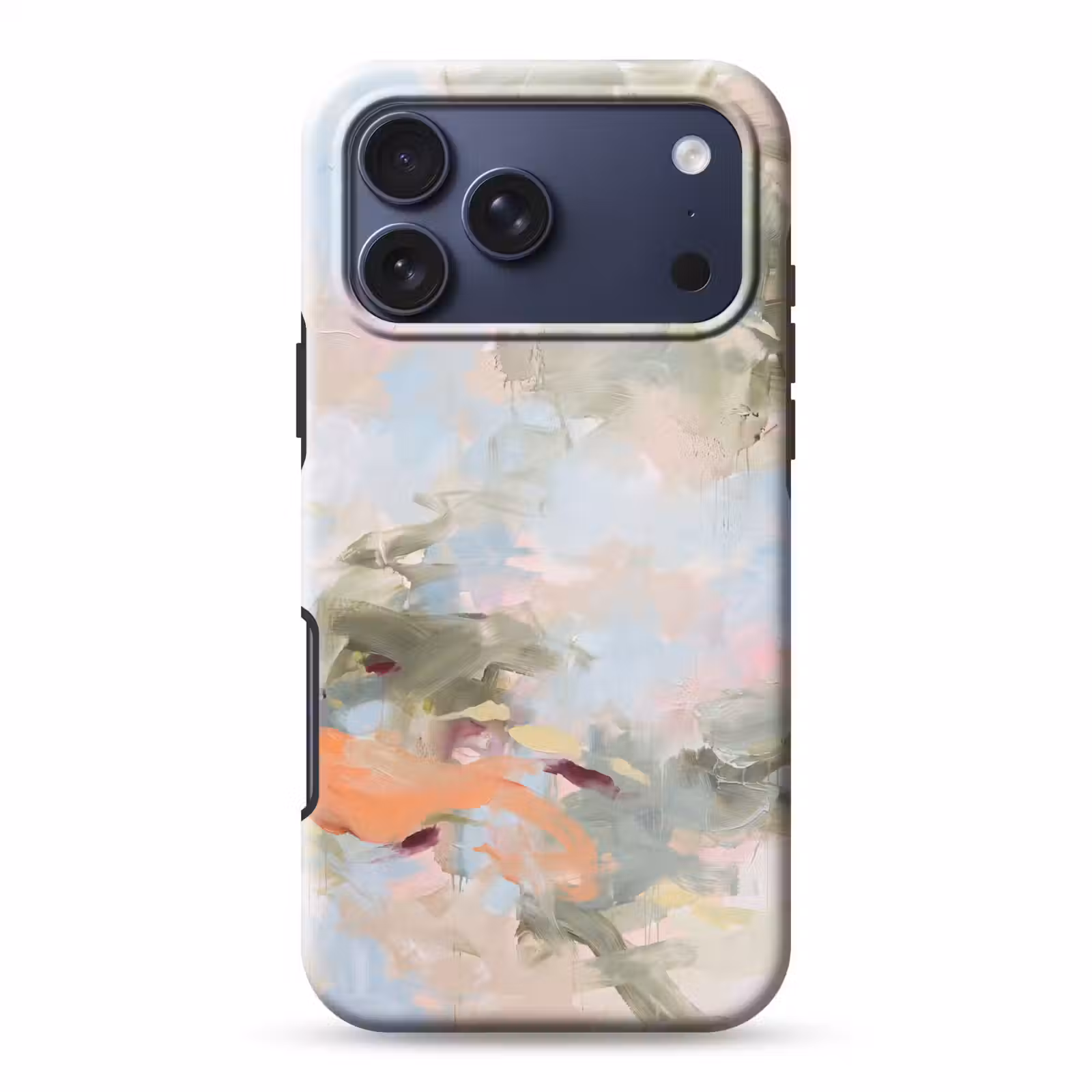Telefoonhoesje Toughcase - Abstract - Borstelstreken - Kunst - Modern - Pastel — 1
