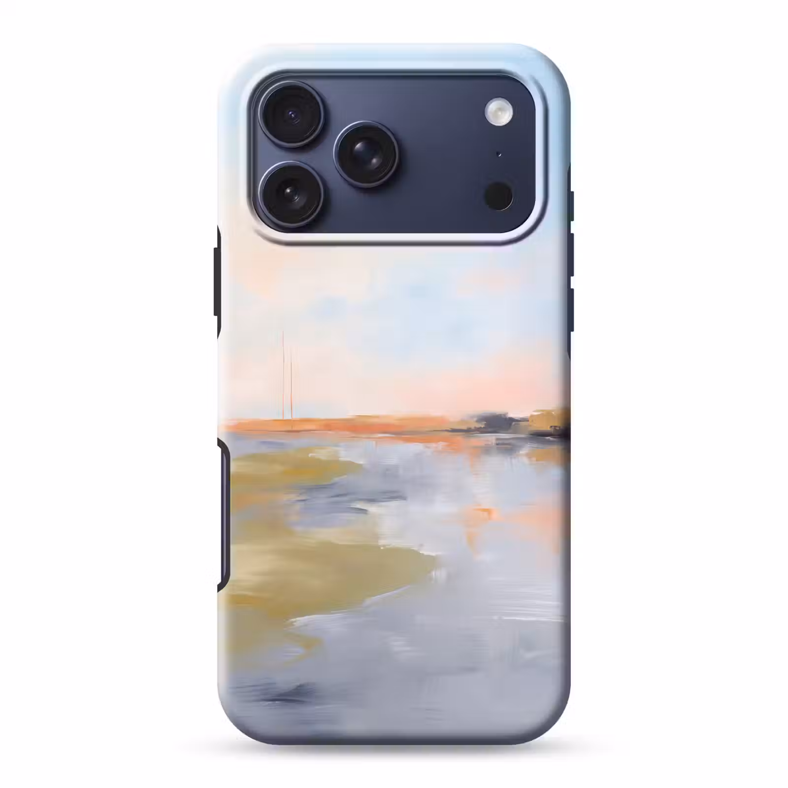 Telefoonhoesje Toughcase - Abstract - Landschap - Horizon - Modern - Kleurrijk — 1