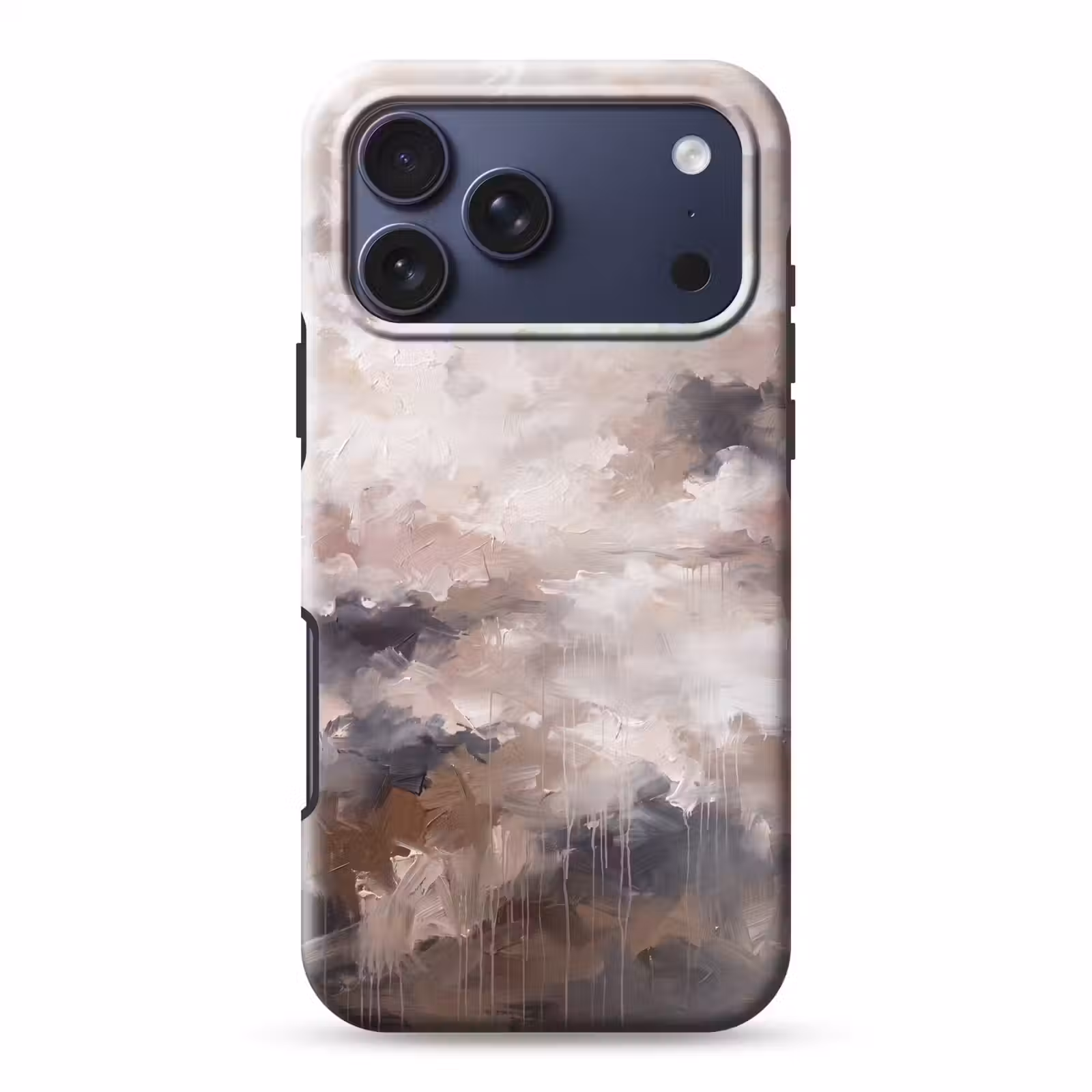 Telefoonhoesje Toughcase - Abstract - Textuur - Kunst - Modern - Beige — 1
