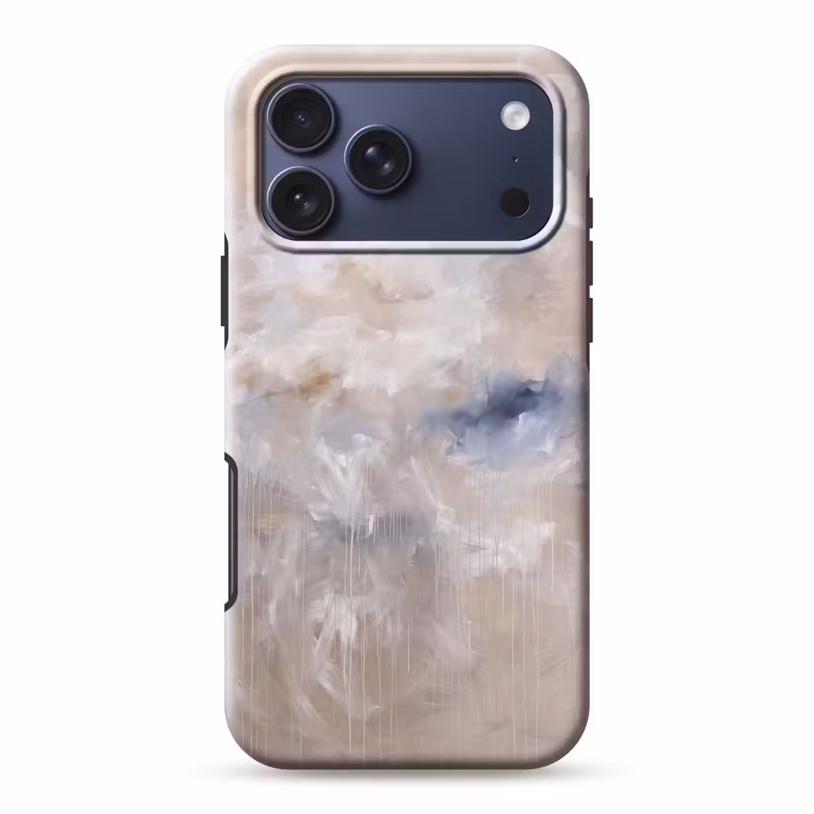 Telefoonhoesje Toughcase - Abstract - Wolken - Sfeer - Modern - Beige — 1
