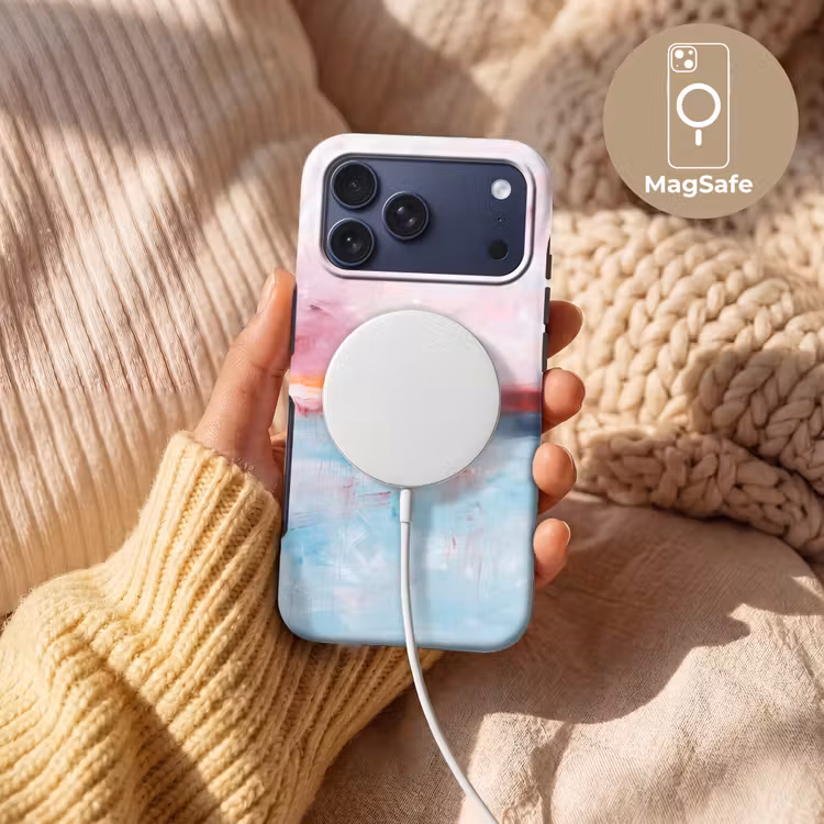 Telefoonhoesje Toughcase - Abstract - Kleuren - Modern - Kunst - Roze — 8