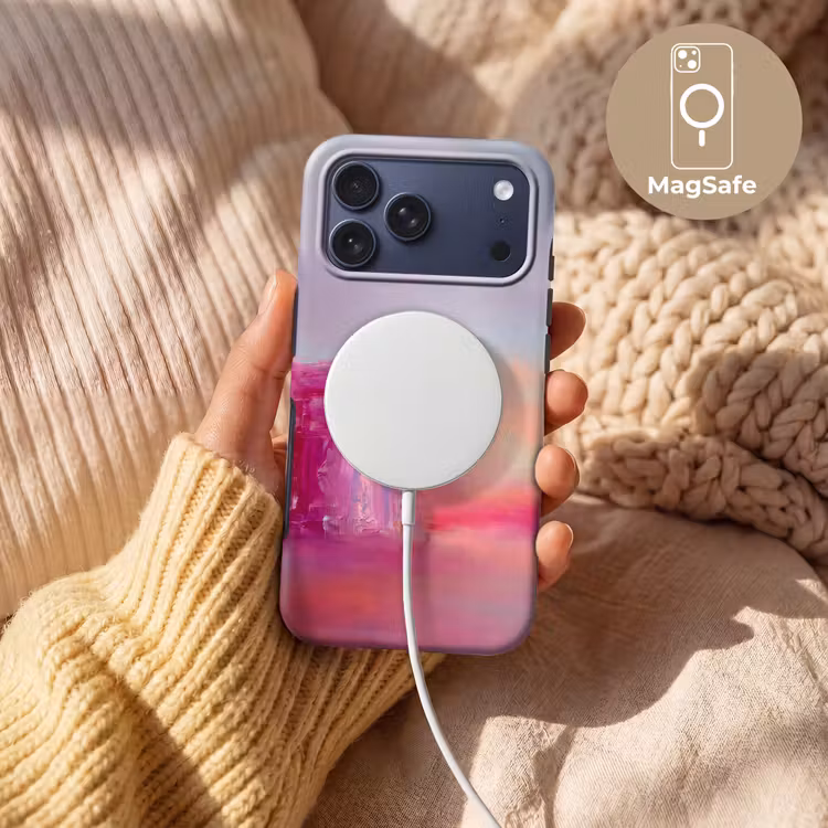 Telefoonhoesje Toughcase - Abstract - Kleuren - Modern - Roze — 8