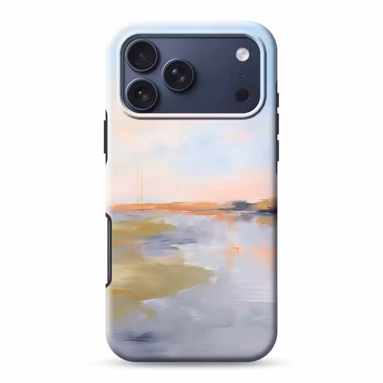 Telefoonhoesje Toughcase - Abstract - Landschap - Horizon - Modern - Kleurrijk — 1