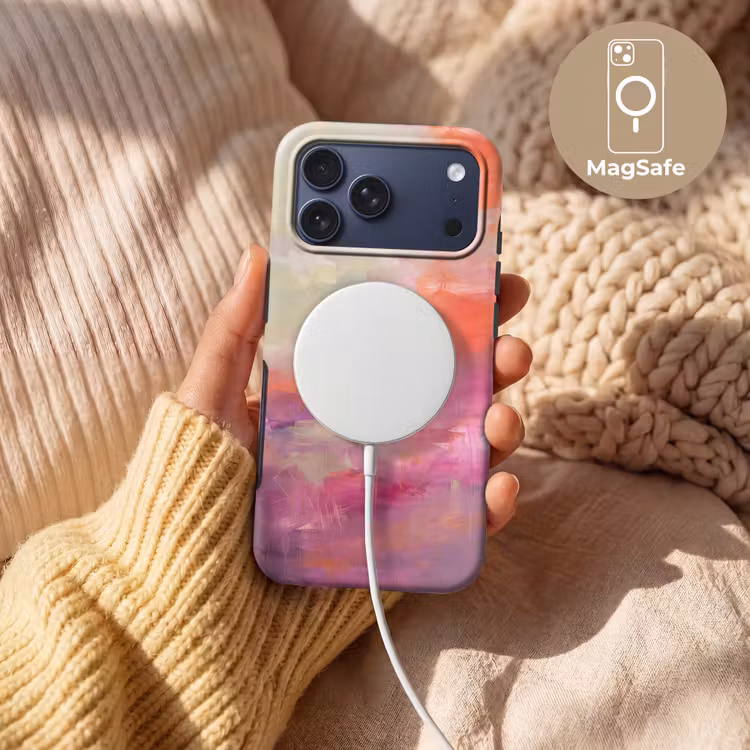 Telefoonhoesje Toughcase - Kunst - Vloeiend - Overgangen - Oranje — 8