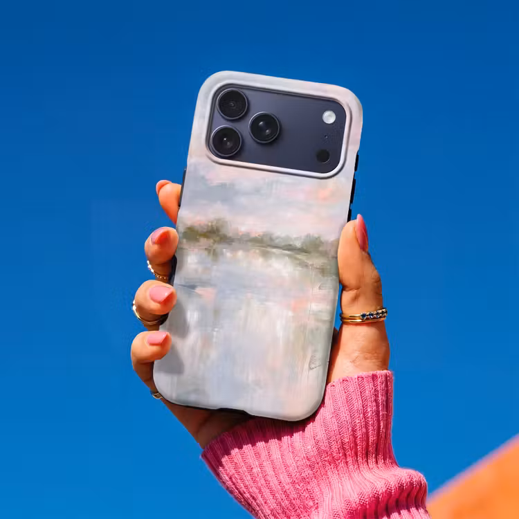 Telefoonhoesje Toughcase - Natuur - Landschap - Abstract - Water - Groen — 2