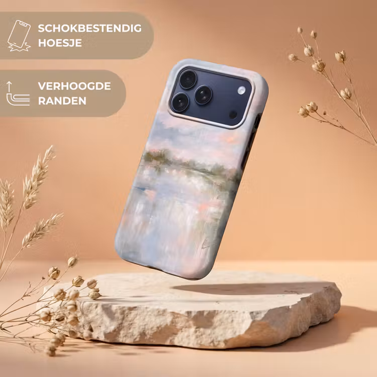 Telefoonhoesje Toughcase - Natuur - Landschap - Abstract - Water - Groen — 5