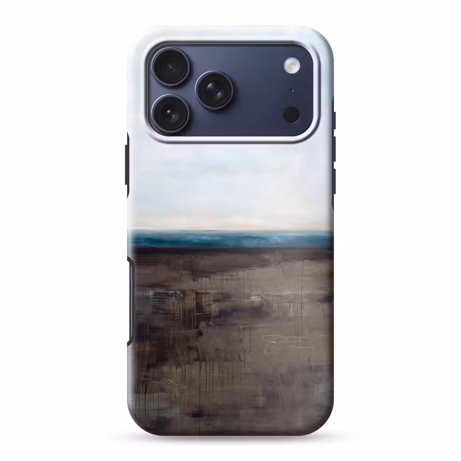 Telefoonhoesje Toughcase - Abstract - Landschap - Horizon - Blauw - Modern — 1