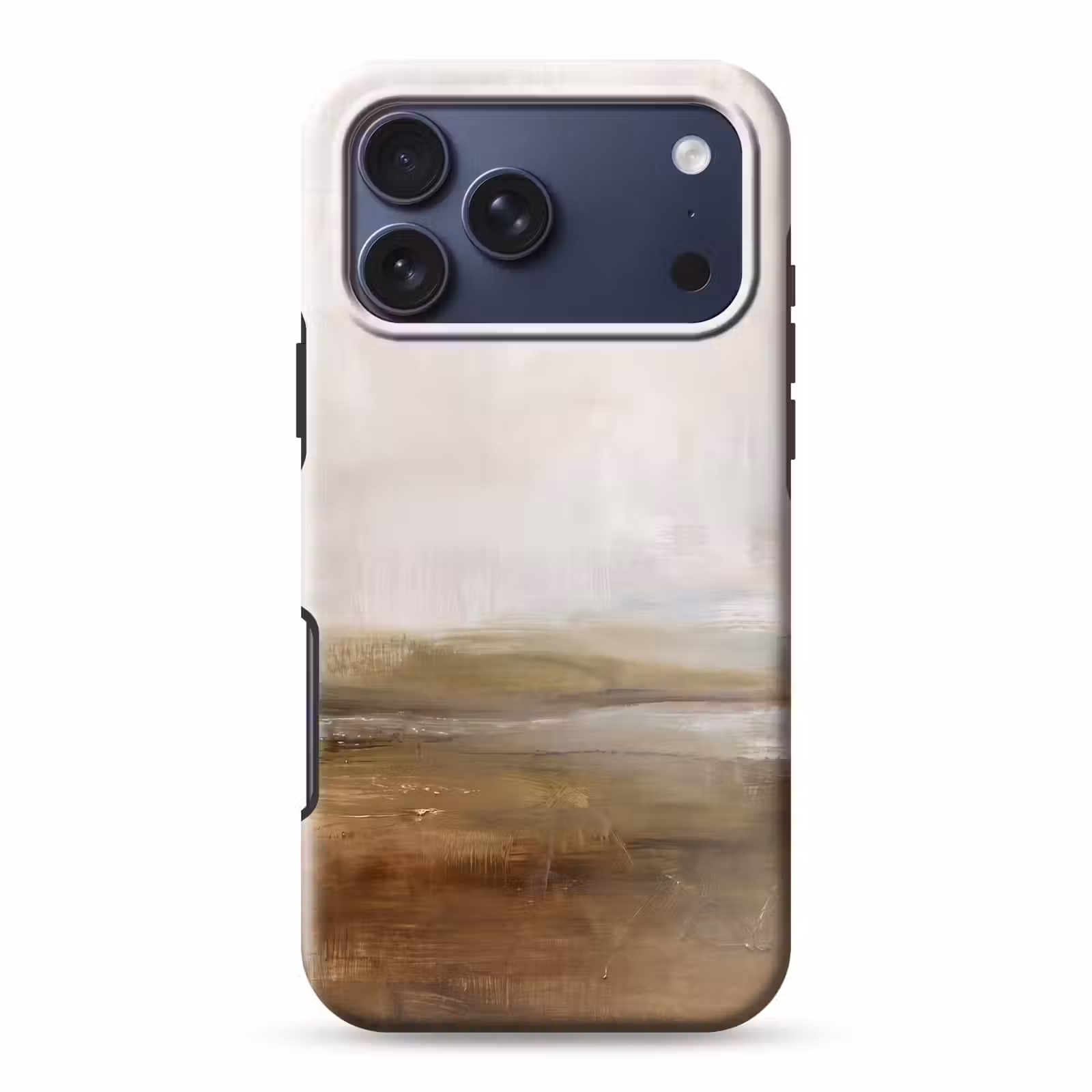 Telefoonhoesje Toughcase - Abstract - Landschap - Natuur - Beige - Bruin — 1