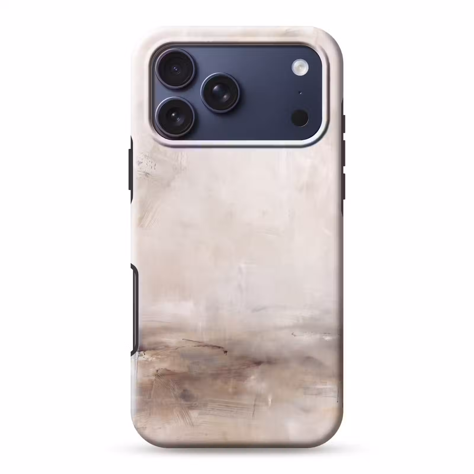 Telefoonhoesje Toughcase - Abstrakt - Landschap - Modern - Beige - Kunst — 1
