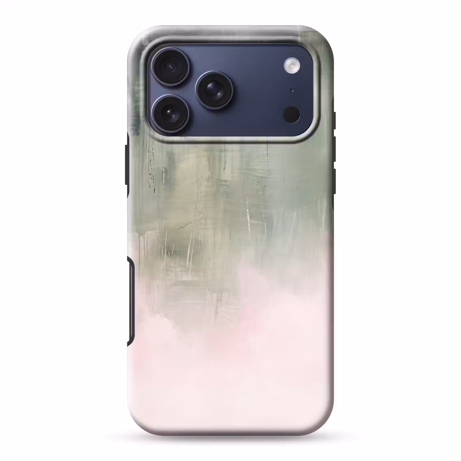 Telefoonhoesje Toughcase - Kunst - Abstract - Modern - Groen - Roze — 1