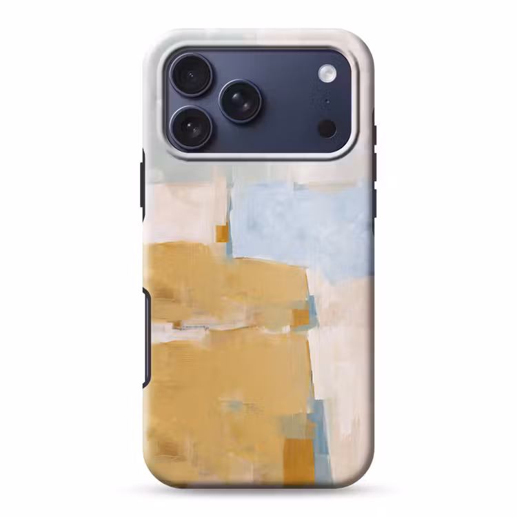Telefoonhoesje Toughcase - Abstract - Kleuren - Kunst - Modern - Blauw — 1