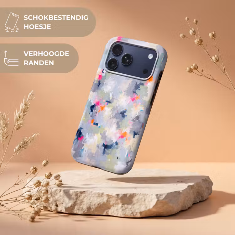Telefoonhoesje Toughcase - Abstract - Kleurrijk - Modern - Kunst — 5