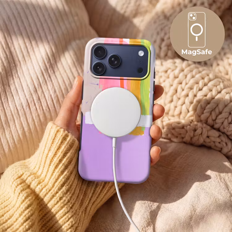 Telefoonhoesje Toughcase - Abstract - Kleurrijk - Vormen - Modern - Kunst — 8