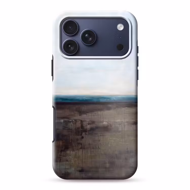 Telefoonhoesje Toughcase - Abstract - Landschap - Horizon - Blauw - Modern — 1
