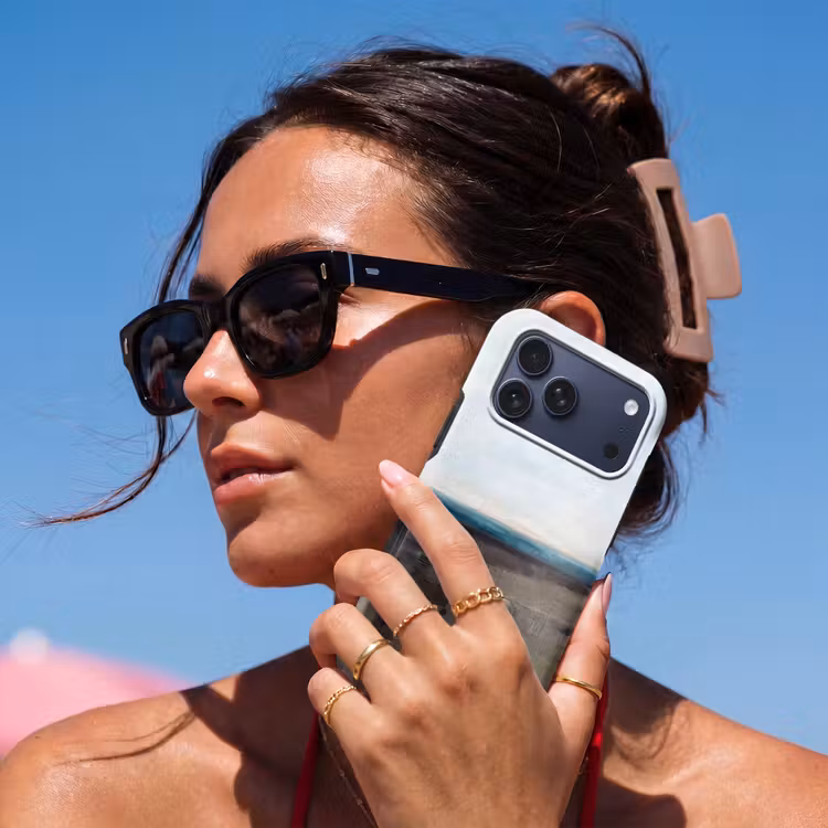 Telefoonhoesje Toughcase - Abstract - Landschap - Horizon - Blauw - Modern — 6