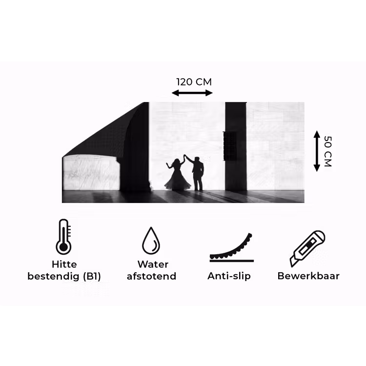 Keukenloper - Mensen - Schaduw - Dans - Zwart-wit - Liefde — 5