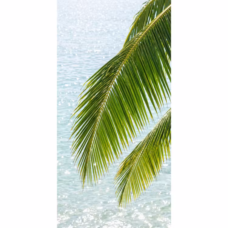 Behang - Boom - Bladeren - Water - Tropisch - Groen — 2