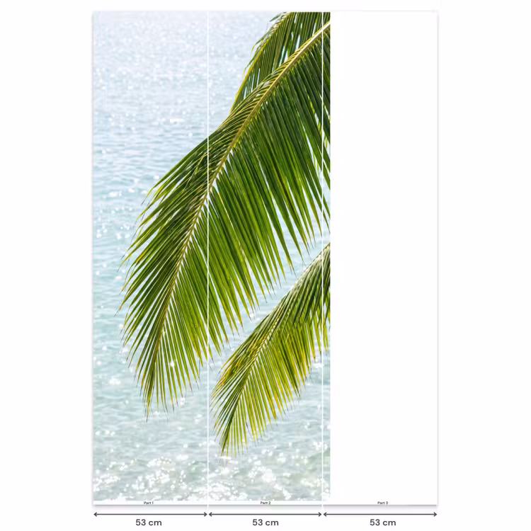 Behang - Boom - Bladeren - Water - Tropisch - Groen — 6
