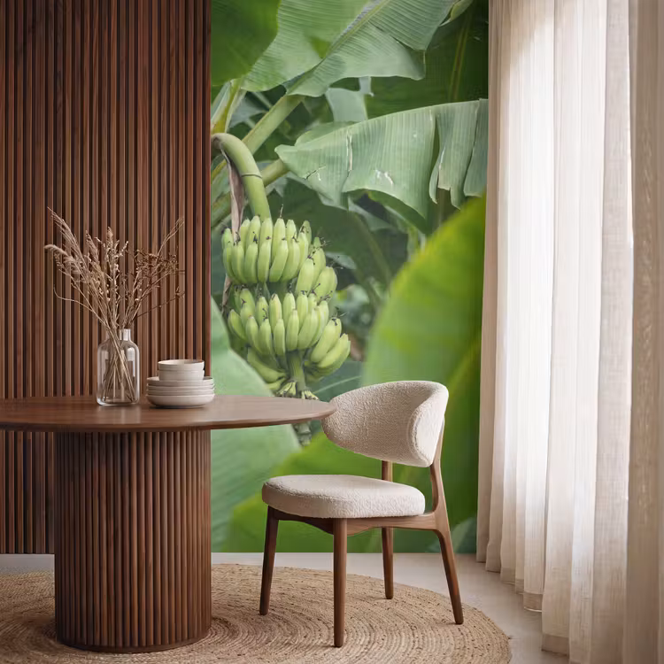 Behang - Eten - Bananen - Plantage - Groen — 4