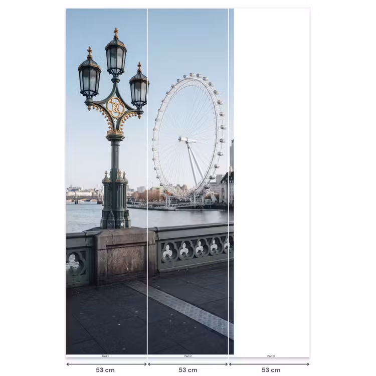 Behang - Reuzenrad - Londen - Stad - Architectuur - Brug — 6