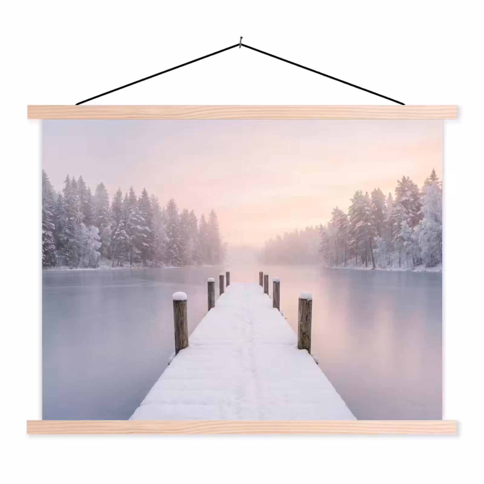 Schoolplaat - Steiger - Meer - Mist - Winter - Serene — 1